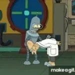 Farnsworth breaks his back