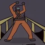 Lethal Company boombox song 5, set to loop