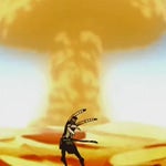 Its a giant mushroom