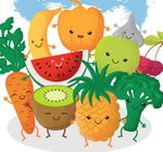 Walking down the street