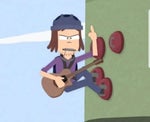 suction cup man guitar