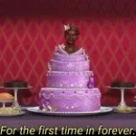 for the first time in forever