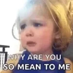 why are you so mean to me