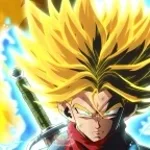 Trunks going Super Saiyan Rage