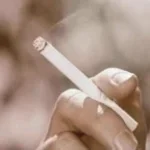 a cold cigarette to ease the pain