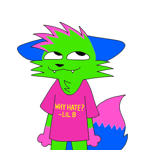 DON'T TOUCH MY PIZZA nyanwolf