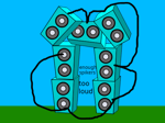 Loud alarm