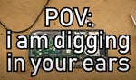 Digging in ears meme