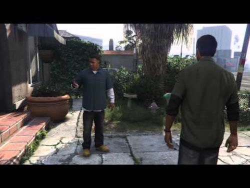 GTA 5- Lamar Davis- Cops here