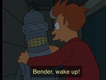 Futurama - Bender - Mumbling