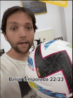 Y que me la pela, este es el balón de la liga