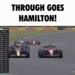THROUGH GOES HAMILTON!