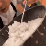 Ben bugün pilav yedim