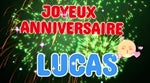 joyeux anniversaire lucas