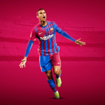 Cristiano cantando el himno del Barca