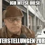 Ich weise diese Unterstellungen zurück.