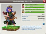 Queen archer invisibility - Clash of Clans