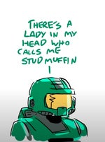 There's a lady in my head