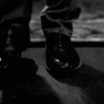 guy with gear foot step