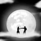 dancing in the moonlight