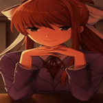 just monika.
