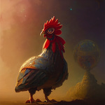 Goofy pollo