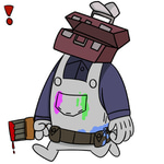 Castle Crashers Painter Boss