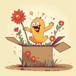 Hilarious Spring Sound Bursts Out of the Box!