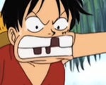 luffy morde pedra