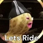 Burnt Peant Lets Ride