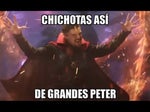 CHICHOTAS ASI DE GRANDES PETER