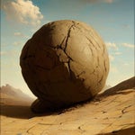 imagine Sisyphus happy.