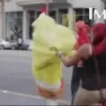 My granny got hit by a bazooka