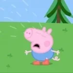 George crying