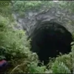 deep fried minecraft cave