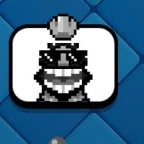 Clash Royale Pixel King Laugh