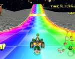 Rainbow Road Mario Kart Wii