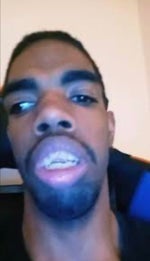 Jake future falling down the stairs