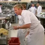 How Much Is In The Bin?! Gordon Ramsay Hell's Kitchen