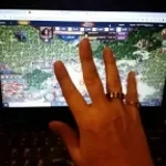 Man's right hand lms