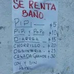 se renta baño