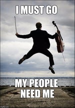 I must go. My people need me. - Sound