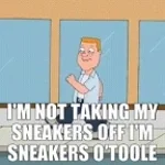 I'M NOT TAKING MY SNICKERS OFF