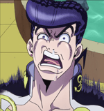 josuke turtle scared