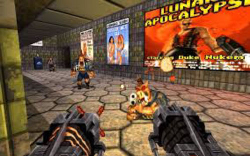 Duke Nukem - Damn, that's the second time those alien bastards shut off my ride