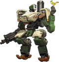 (displeased growl) - Bastion Overwatch