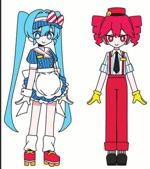 Twiddlefinger Kasane Teto and Hatsune Miku Cover 5