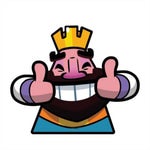 Clash Royale : King Congrats 1