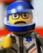 A Man Has Fallen Into A River In Lego City