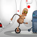 Foca ma impunge in sursa- Mo si Foca Robotzi